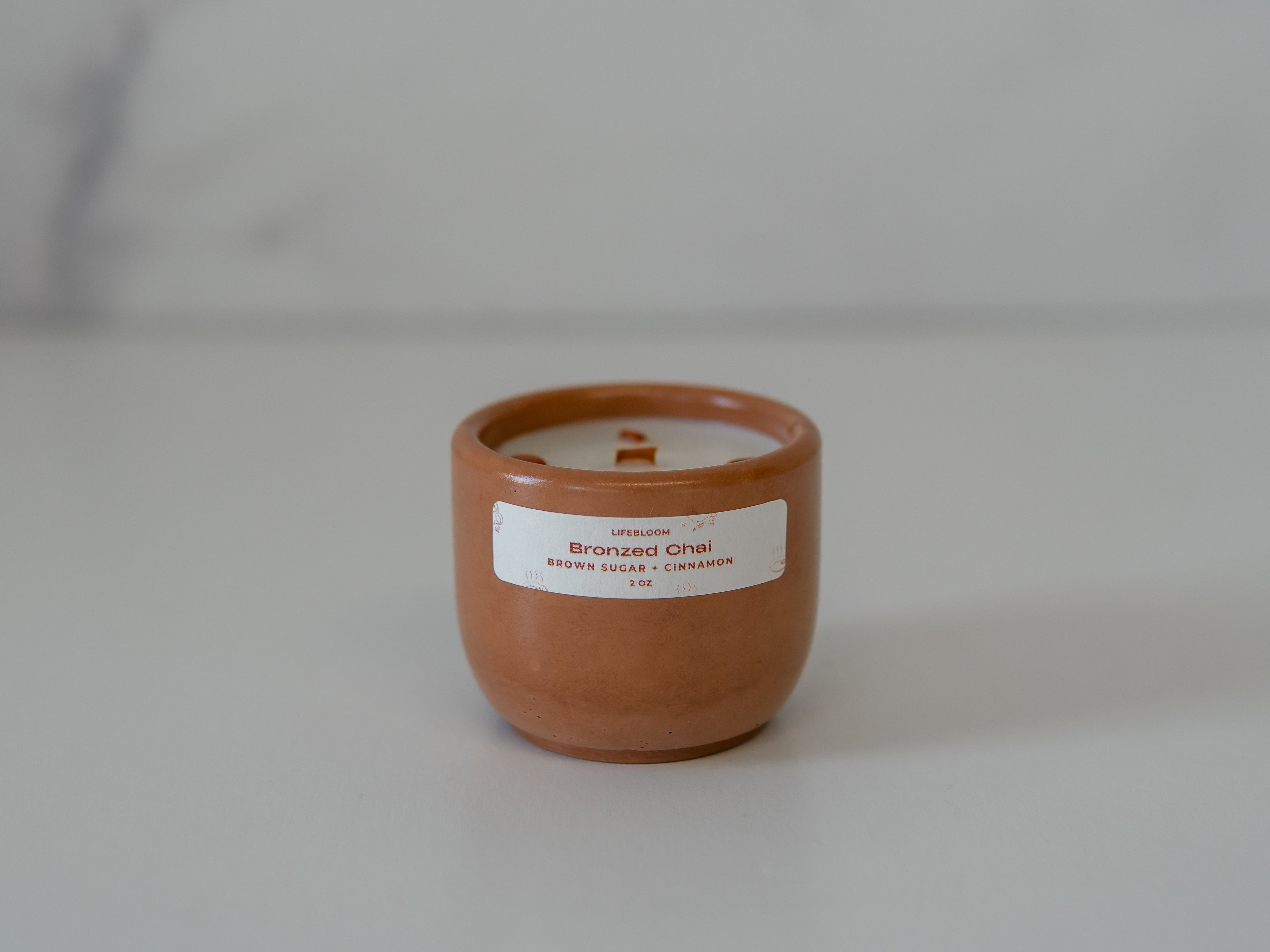 Bronzed Chai Scented Candle