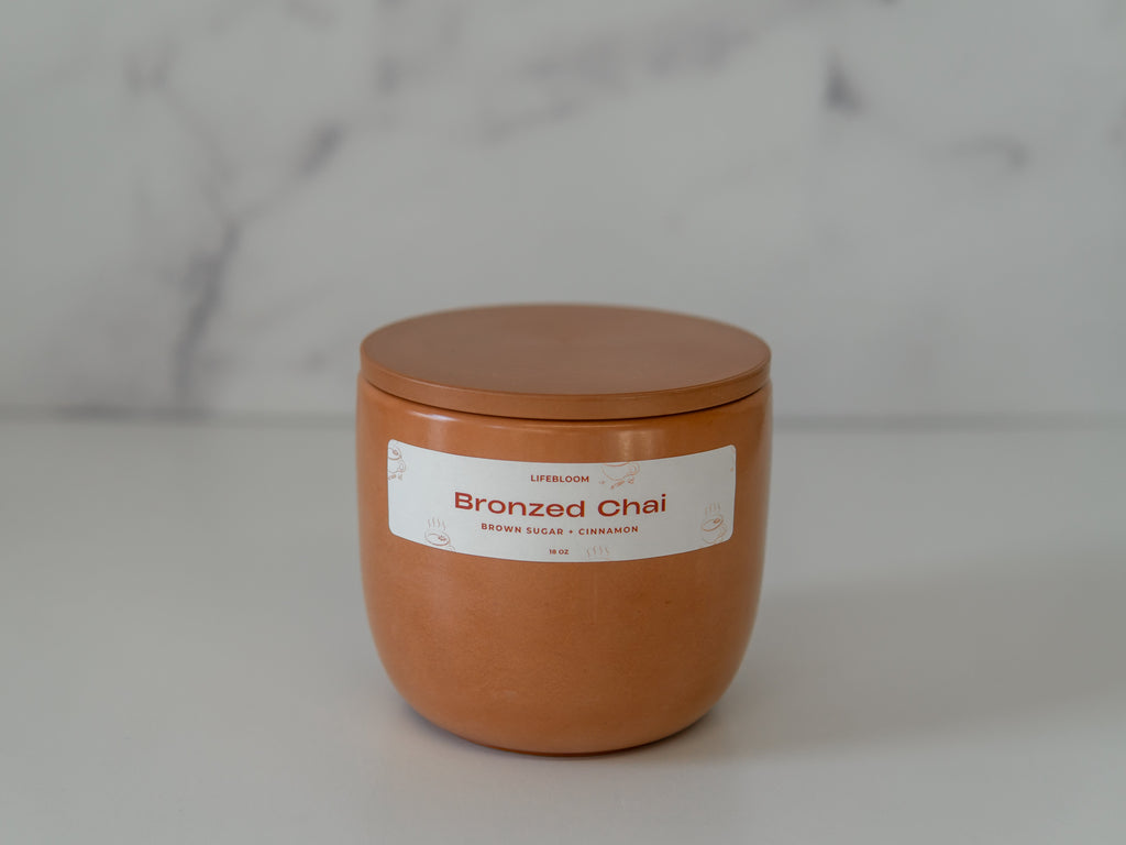 Bronzed Chai Scented Candle
