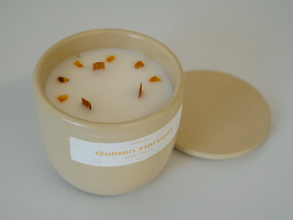 Golden Harvest Scented Candle