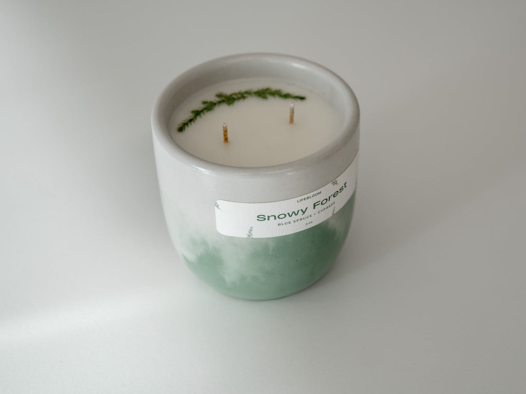 Snowy Forest Scented Candle