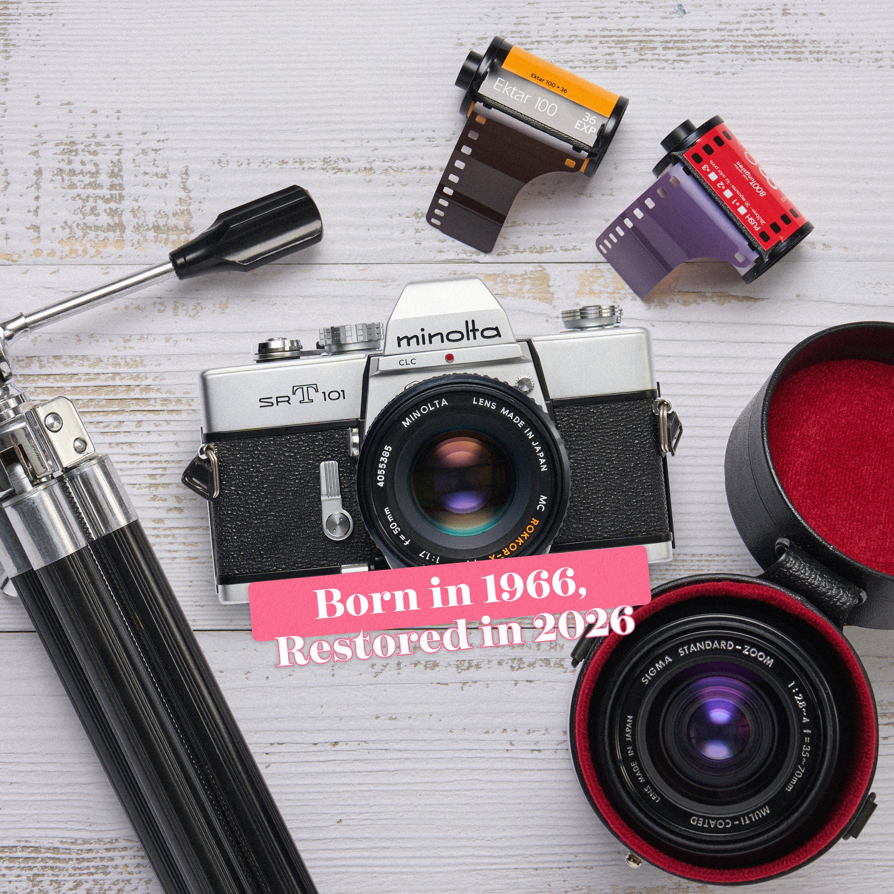 Minolta SRT-101 | 35mm Film Camera